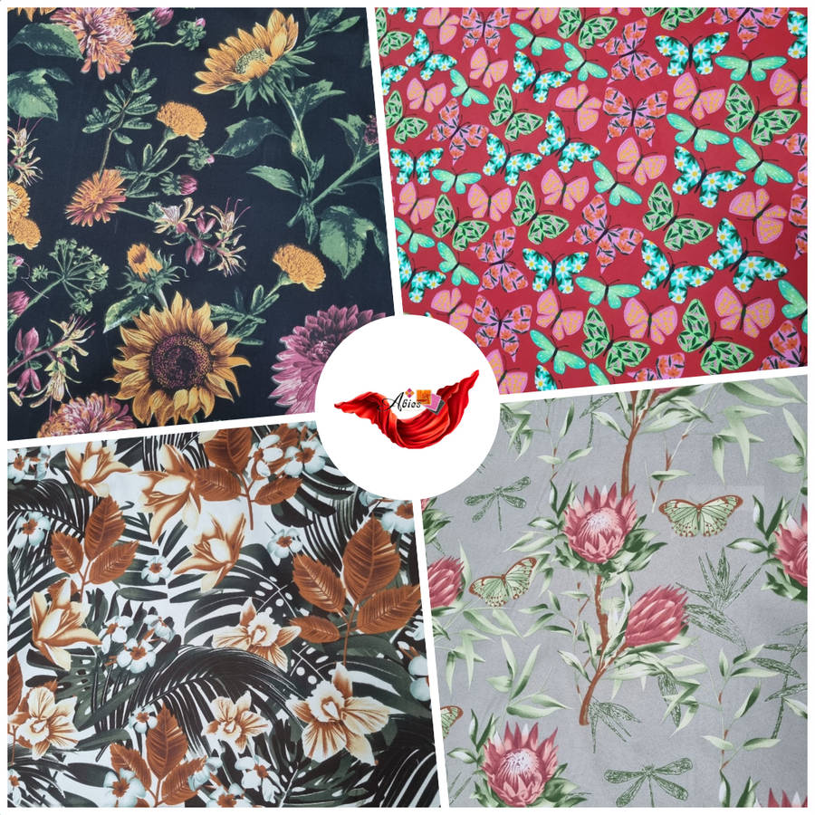 Polly Cotton Printed