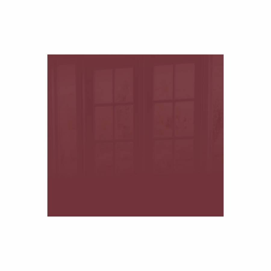 Decorative Glass Wall Tile (598 x 650 x 6mm) Purple Red