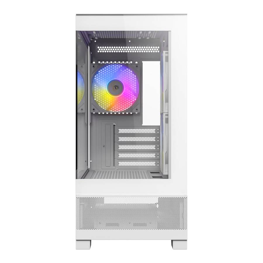 Antec CX500M Micro-ATX | ITX RGB Mini-Tower Gaming Chassis Type-C  White
