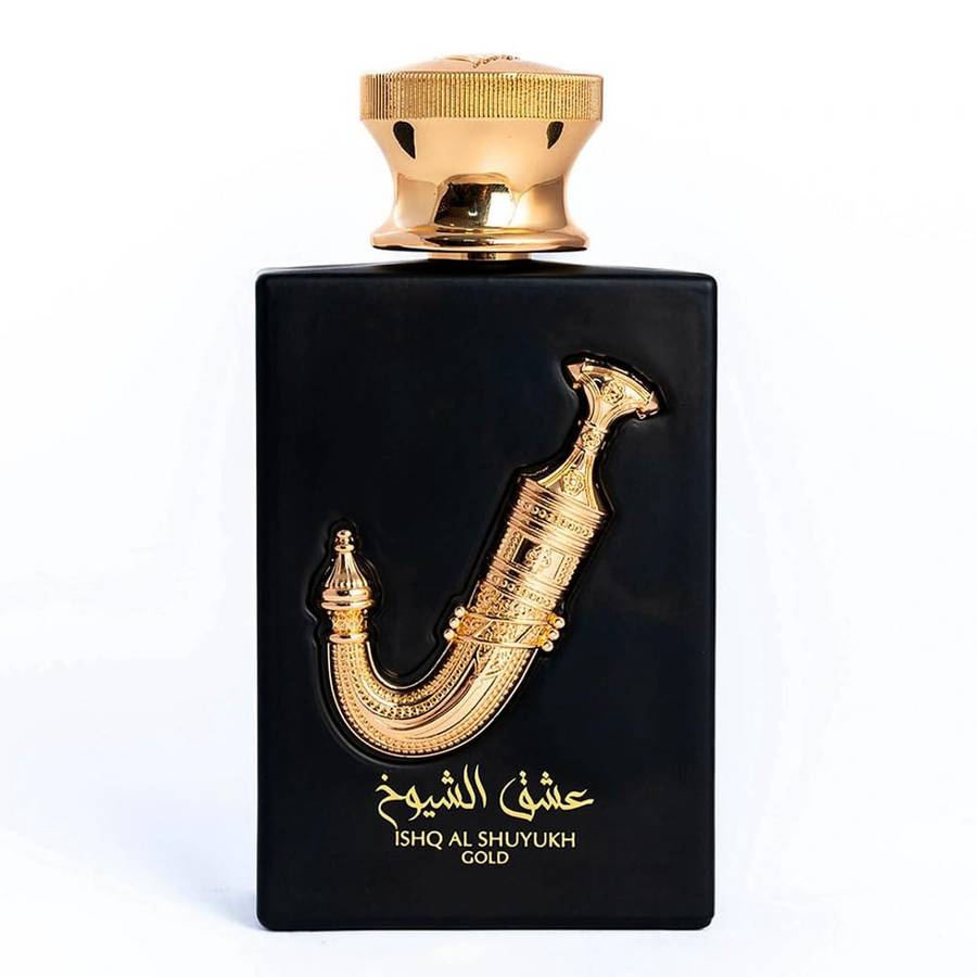 Ishq Al Shuyukh Gold With 3ml Free Perfume Spray - Unisex - EDP 100ml