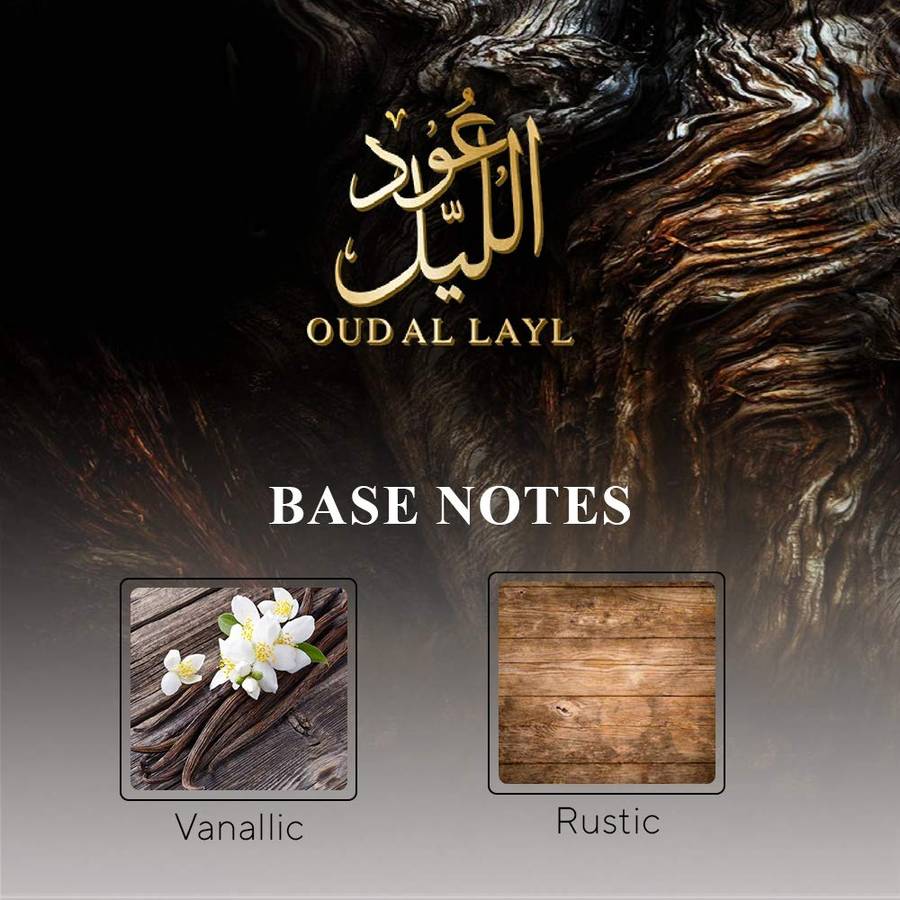 ARABIYAT Oud Al Layl Eau De Parfum For Unisex, 100 ml
