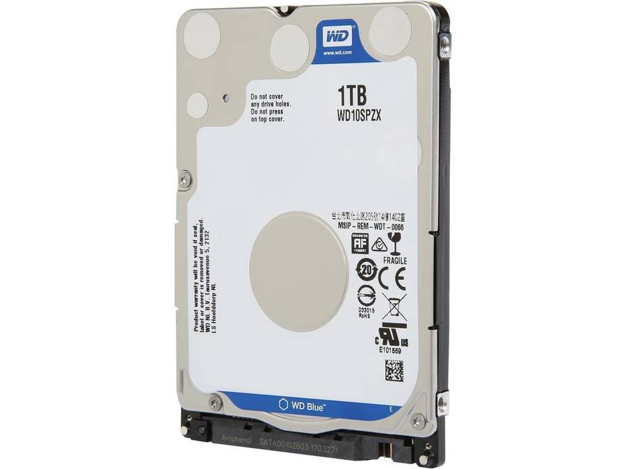 WD Blue 1TB 8MB 2.5 SATA HDD