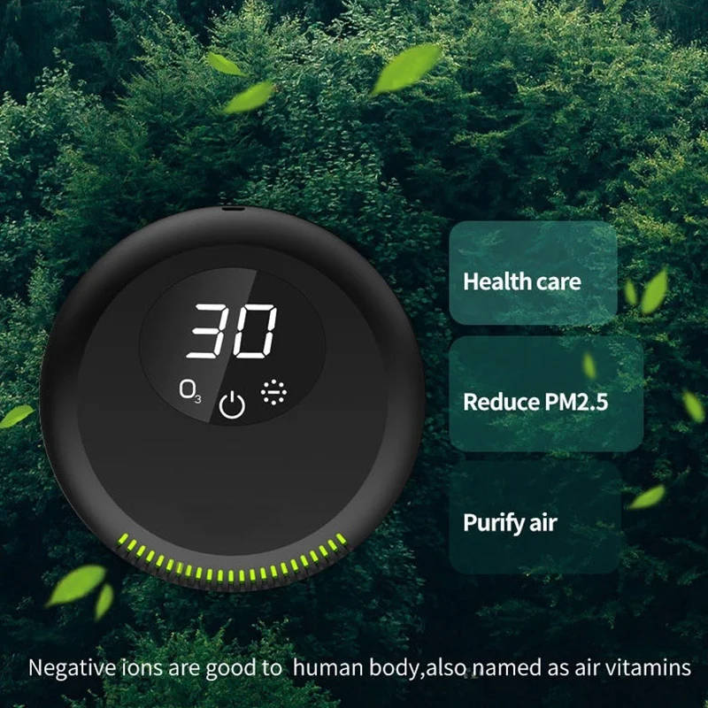 Car Ionizer Air Purifier Air Freshener PM2.5 Dust Smoke Cleaner for Home/Car/Office/Taxi
