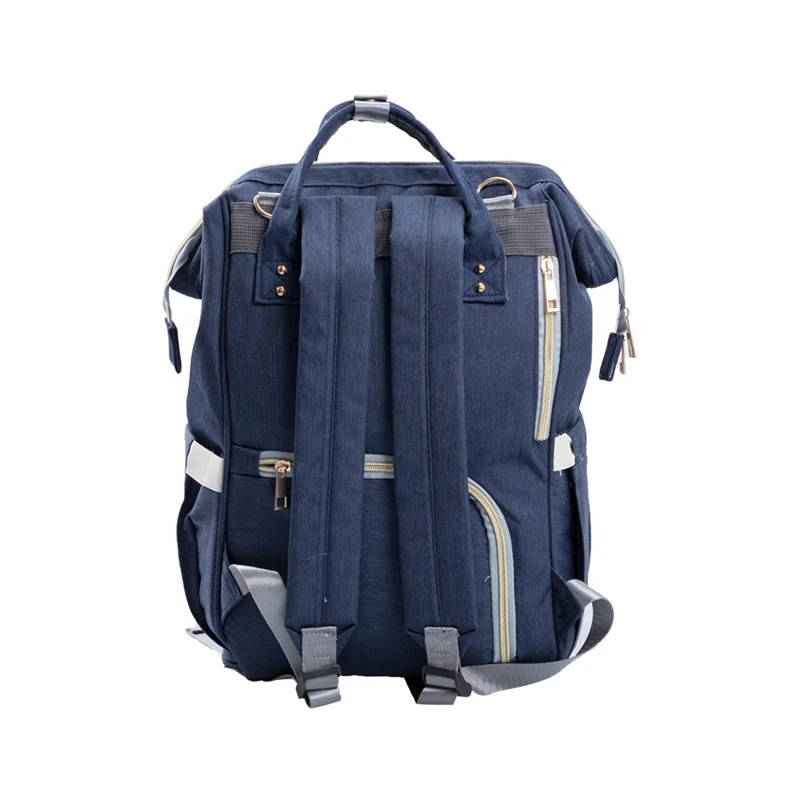 Diaper Bag Mummy Maternity Nappy Bag Pure Color 42CM Travel Backpack Designer Nursing Bag For Baby