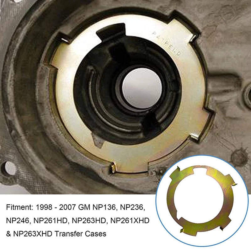 Transfer Case Oil Pump Saver Plate for GM NP136/ NP236/ NP246/ NP261HD/ NP263HD/ NP261XHD/NP263XHD