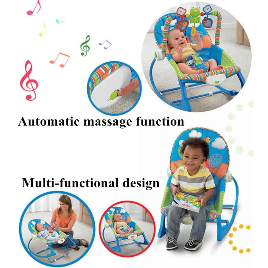 Toddler Baby Rocker( Blue)