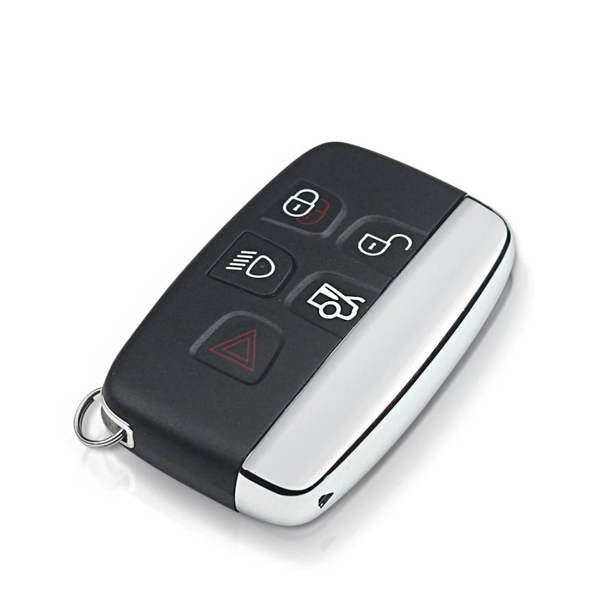 5 Buttons Smart Key Remote Key Shell Fob 4+1 BTN For Jaguar XE XFL Et Freelander Blank Case
