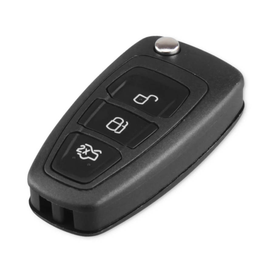 Remote ASK/FSK Car Key Fob For Ford Focus Mondeo C-Max S-Max Fiesta 2013+ HU101 434Mhz 4D63 Chip