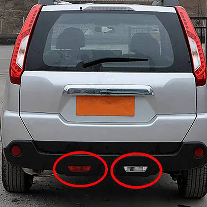 Car Rear Bumper Fog Lamp Light for Nissan X-Trail /XTrail T31 2008 2009 2010 2011 2012 2013