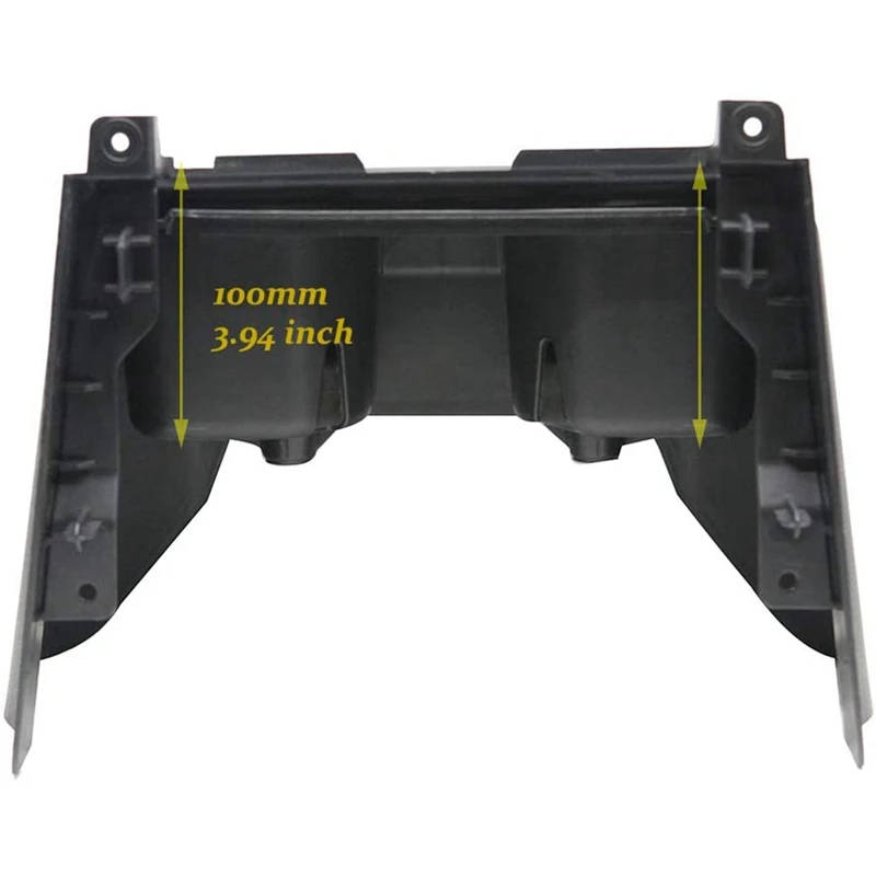 Rear Cup Holder for Jeep Wrangler JL 2018-2021 Floor Console Mounted Drink Holder Storage Box