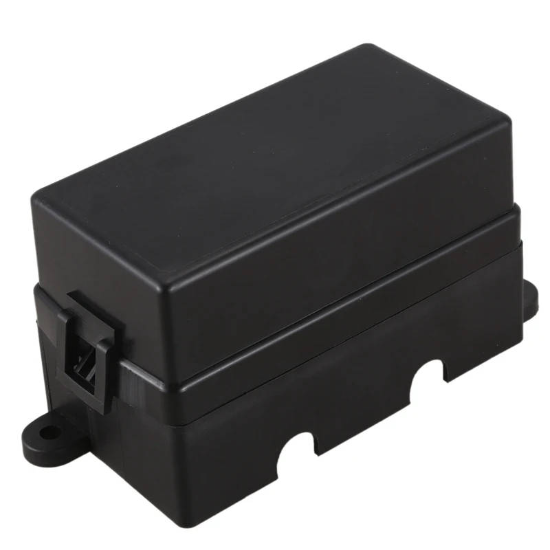 12 Way Blade Fuse Holder Box with Spade Terminals and Fuse 4PCS 4Pin 12V 80A Relays