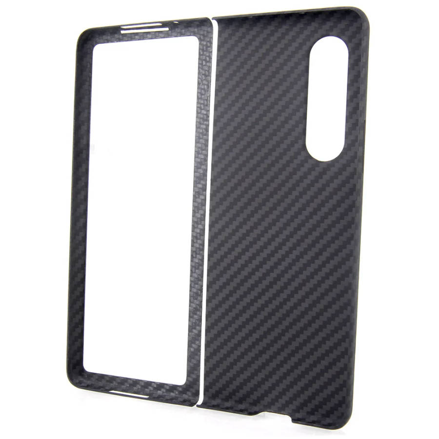 Luxury Pure Carbon Fiber Case for Samsung Galaxy Z Fold 3 Ultra-thin Aramid Fiber Fold 3 P