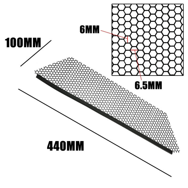 Car Inner Mesh Grill Kit for Chevrolet Corvette C8 2020-2022 Radiator Grille