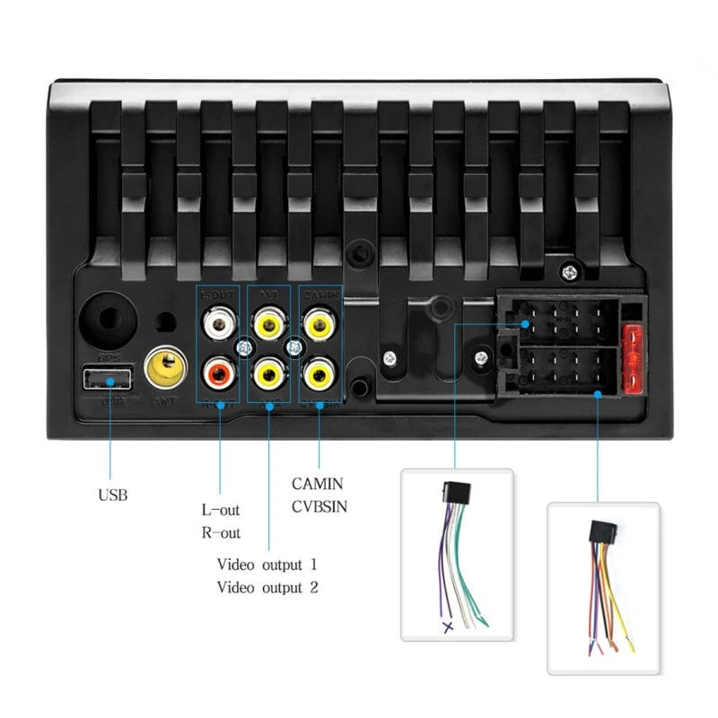 Car Bluetooth Radio Receiver MP5 Player HD 2 Din 7 inch Support FM,USB,TF Card,Mirror Link