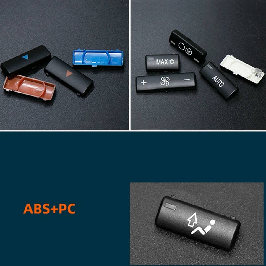 Car Air Conditioner a / C Control Panel Switch Button Key Cover for BMW E39 E53 525I 530I 540I
