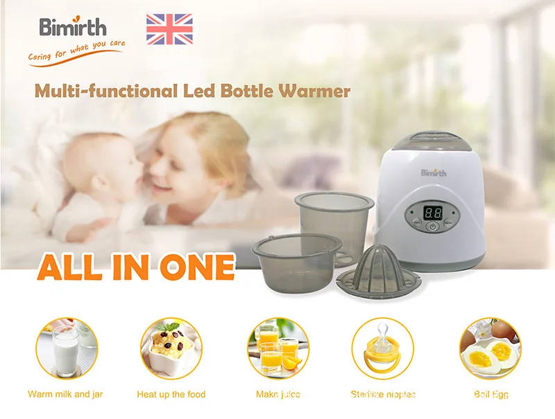 Multifunctional LED Baby Bottle Warmer Bottle Sterilizer Food Warmer
