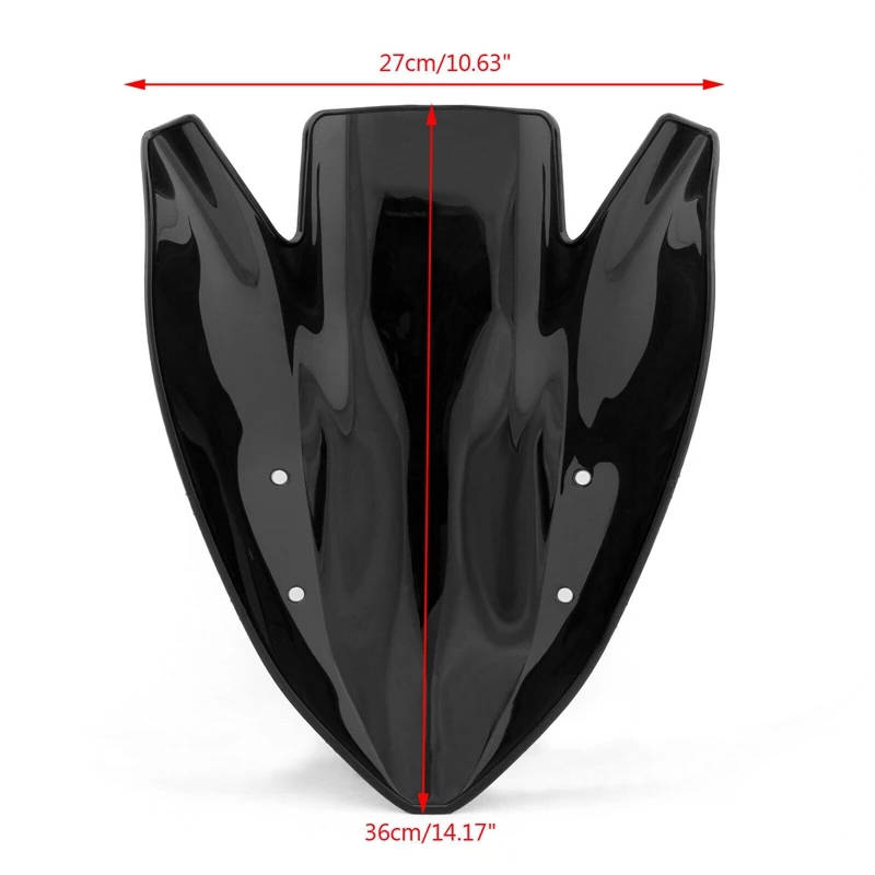 Motorcycle Windscreen Deflectors Windshield for Kawasaki Z1000 Z 1000 2003-2006