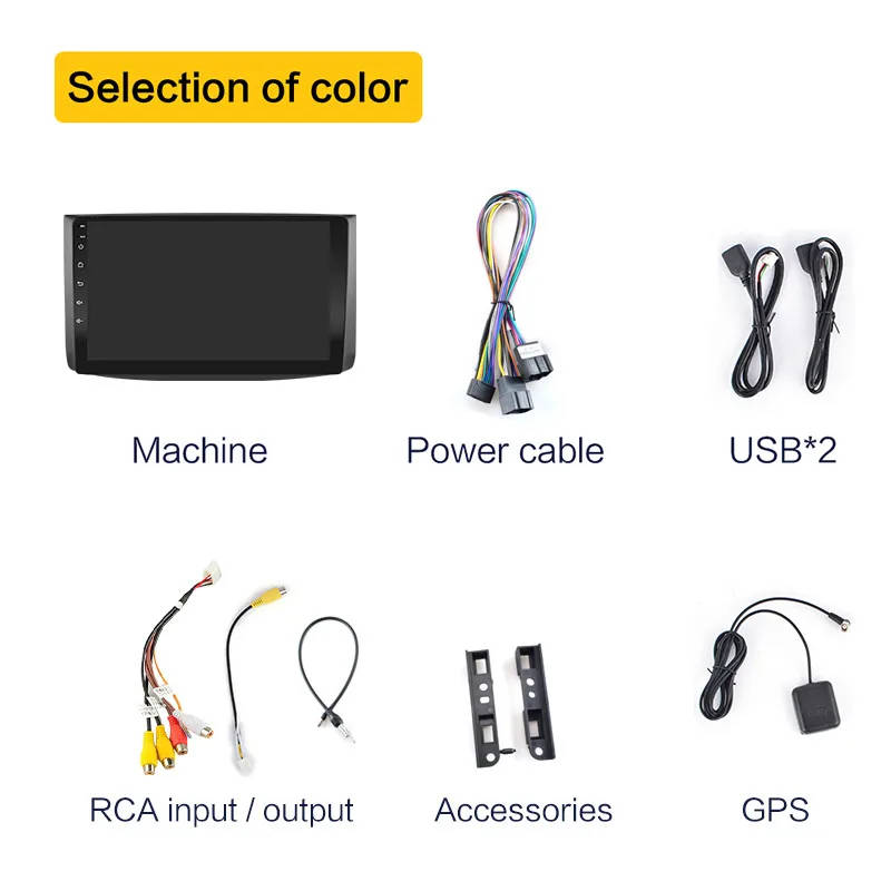 2 Din Car Radio Android For Chevrolet AVEO T250 2006 - 12 RDS AM DSP IPS 4G Multimedia Video Player