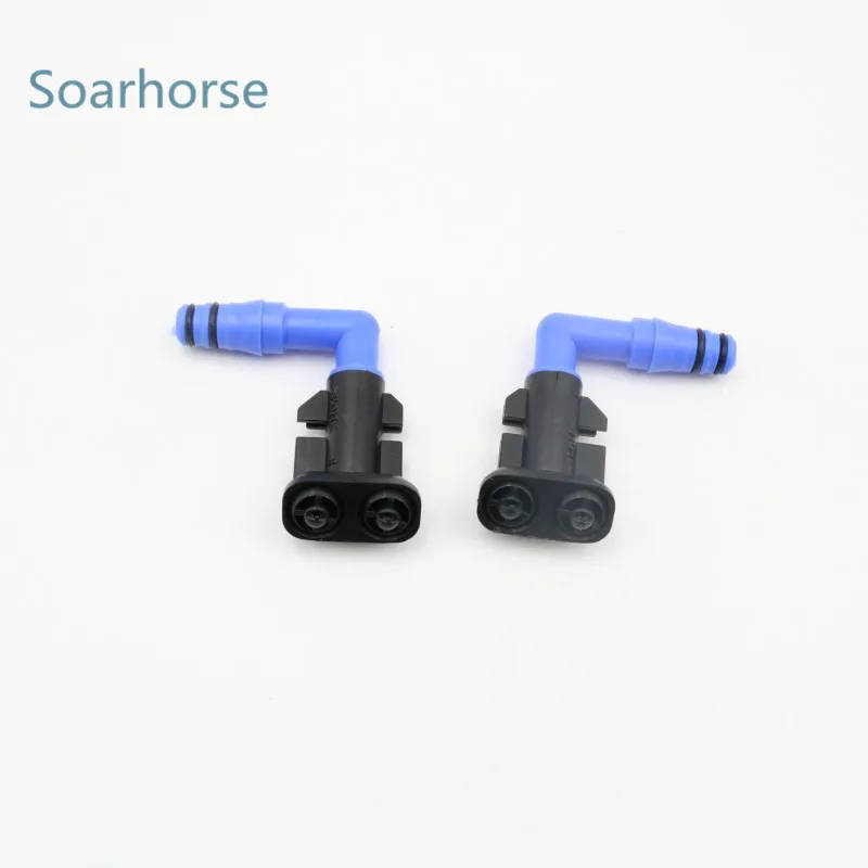 For Saab Front Bumper Headlight Washer Sprayer Nozzle Cylinders Headlamp Cleaning Jet Clip