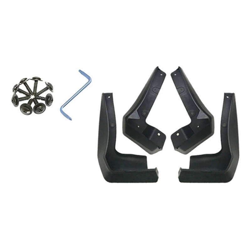 Car 4Pcs Mudflaps Mudguards Fender Mud Flap for Honda Civic 2021