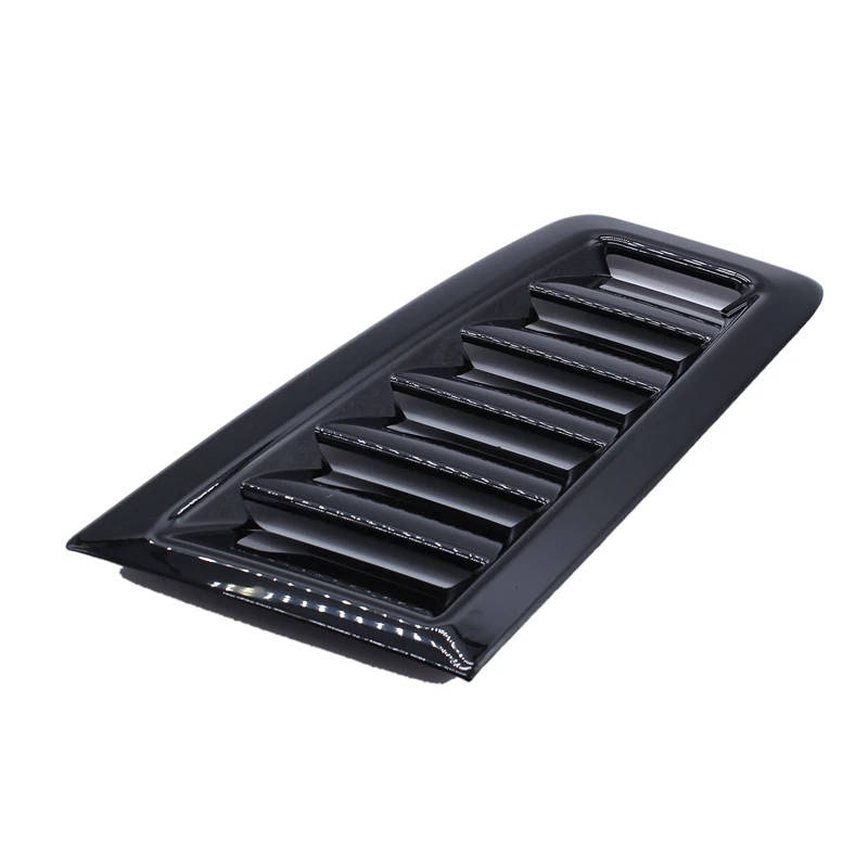 2Pcs Car Front Engine Hood Bonnet Vents Hood Air Outlet Louvers Spoiler Trim for Ford