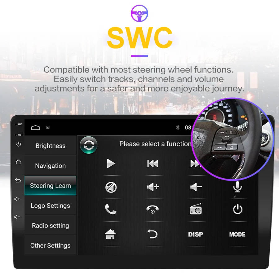 2Din Android 10 Car for HONDA JAZZ City 2002-07 Car Radio GPS Navigation WIFI RDS DSP IPS