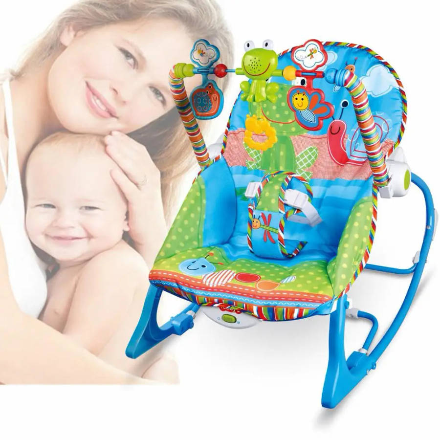 Toddler Baby Rocker( Blue)