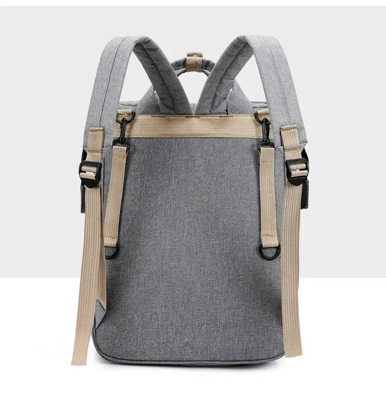Lequeen Diaper Bag For Mom And Baby Backpack Multifunctional Baby Bed Bags Maternity Nursing Handbag