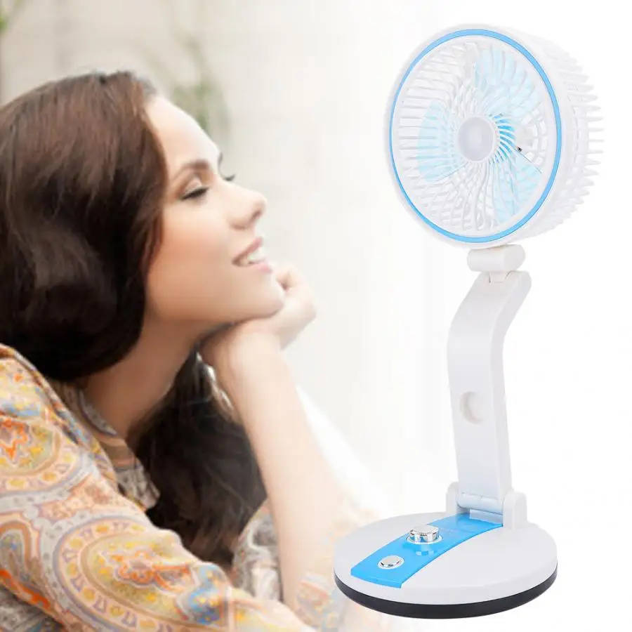 Folding Fan Mini Convenient Small Fan Creative Desktop Office Small Fan / Stock from 6 Pcs or more