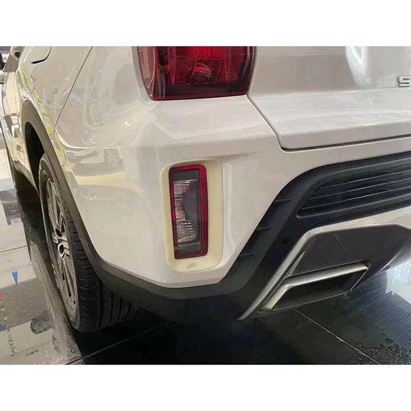 Car Rear Bumper Fog Light Frame Trim Strip Rear Tail Light Trim Frame Suitable for Kia Sportage