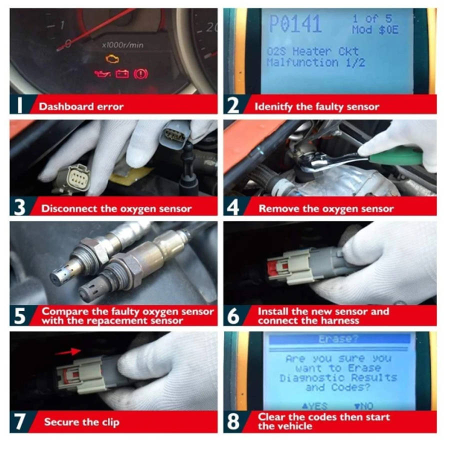 Air Fuel Ratio Lambda Probe O2 Oxygen Sensor For HYUNDAI KIA