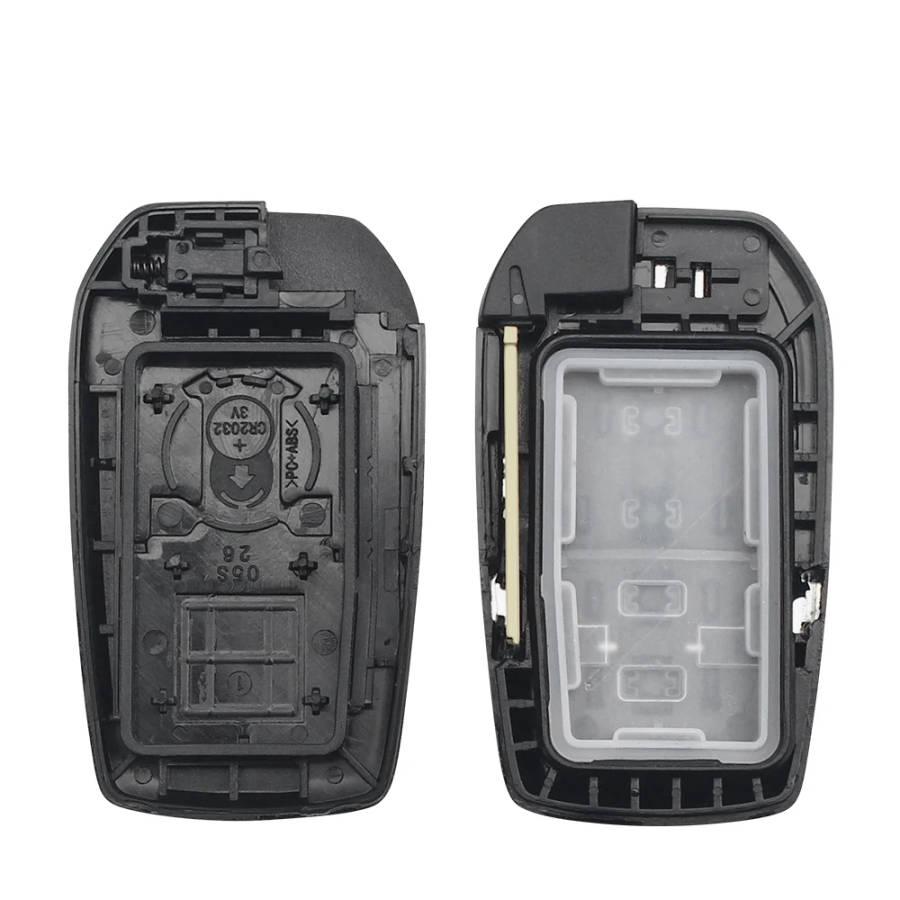 4 Buttons For Toyota Camry RAV4 Highlander Prado Corolla Rezi Crown Car Key Shell Blanks Case