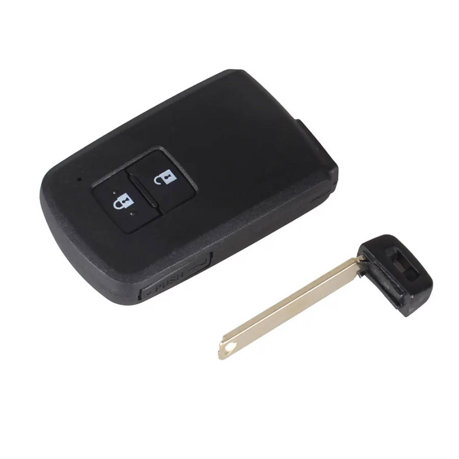 Replacement 2 Buttons Smart Remote Car Key Shell Case Fob For Toyota Avalon Camry