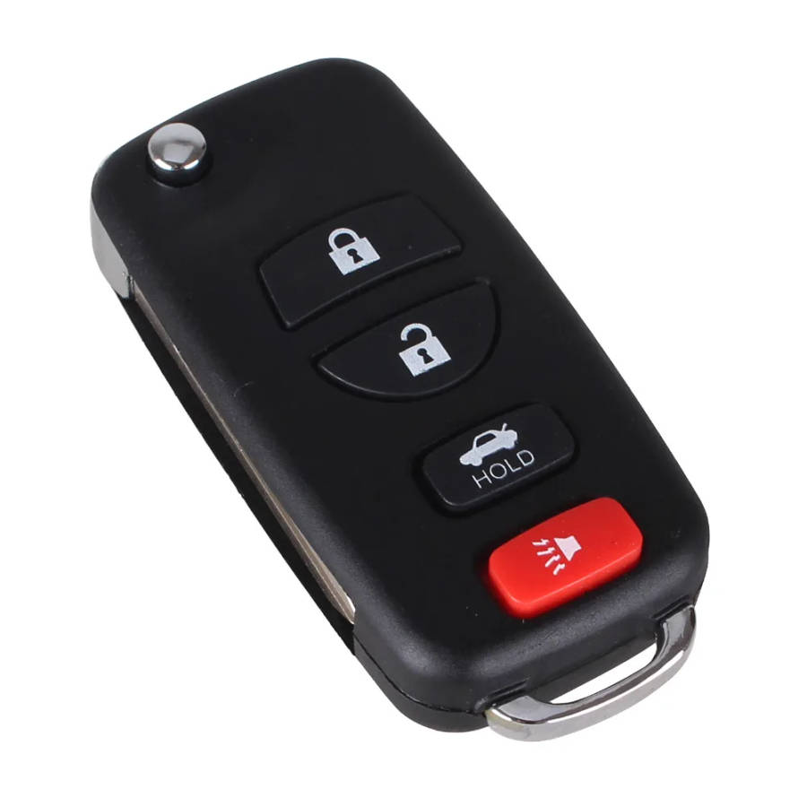 Remote Key Shell Case Folding Flip Fob For INFINITI G35 I35 350Z Nissan Sentra Altima Maxima