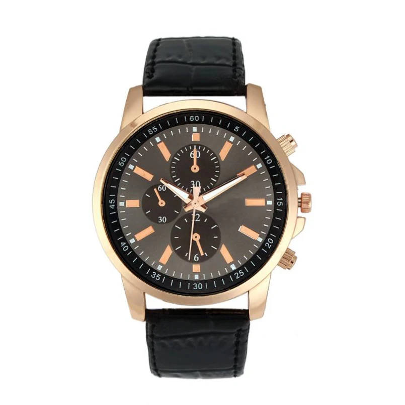 Luxury Quartz Mens Watch.