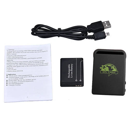 New Arrival Mini Vehicle GSM GPRS GPS Tracker or Car Vehicle Tracking Locator Device TK102B -