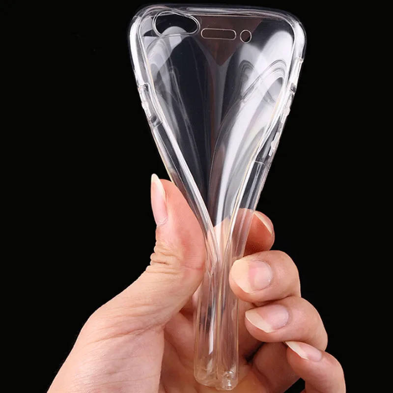 ! Time Limit Sale ! 360 Full body Clear TPU Case For Samsung IPhone