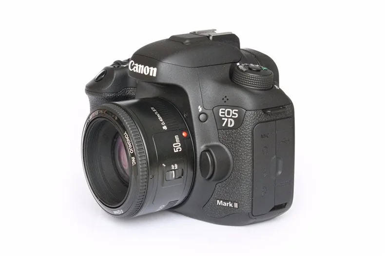 YONGNUO YN50mm Lens fixed focus EF 50mm F1.8 AF/MF lense Large Aperture Auto Focus Lens For Canon