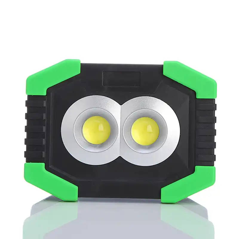 2 x COB Super Bright LED Work Light, 20W, 1000 Lumens, Portable, for BBQ, Camping, Fishing