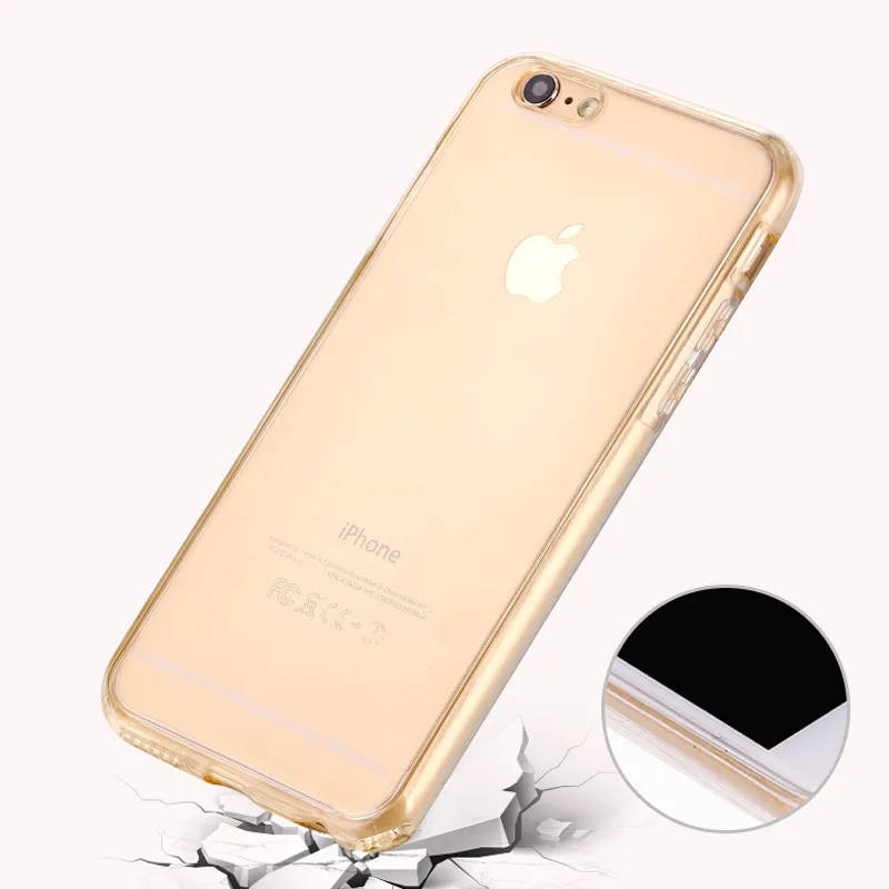 ! Time Limit Sale ! 360 Full body Clear TPU Case For Samsung IPhone