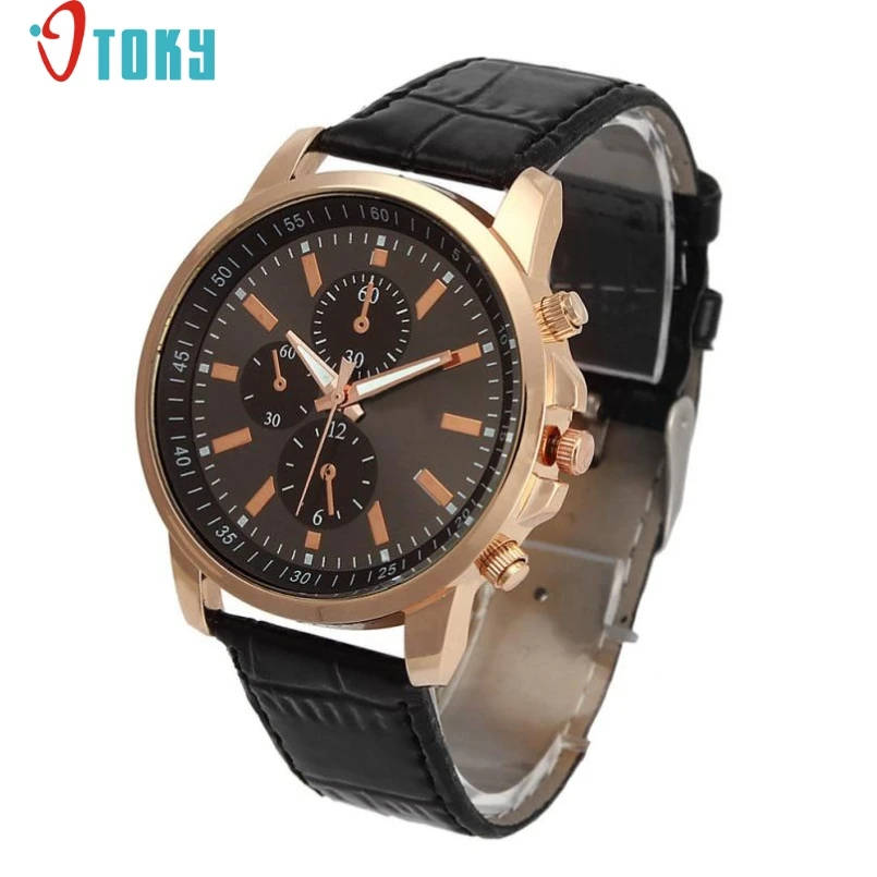 Luxury Quartz Mens Watch.