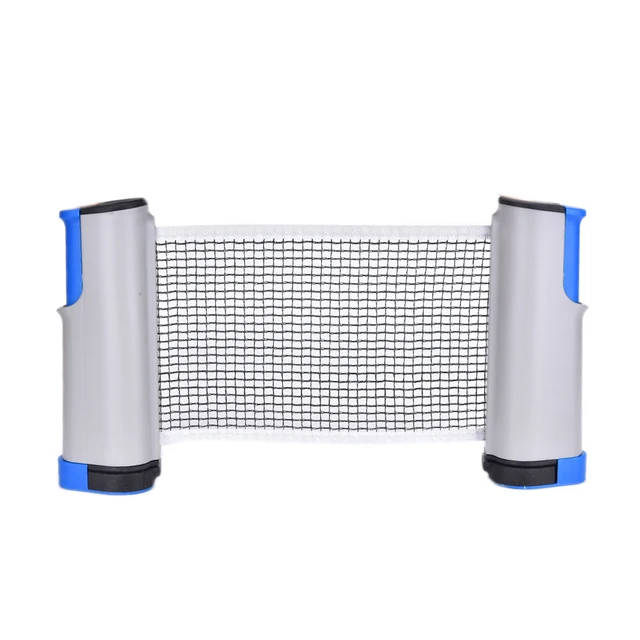 Retractable Table Tennis Table plastic Strong Mesh Net Portable Net Kit Net Rack Replace Kit for Pin