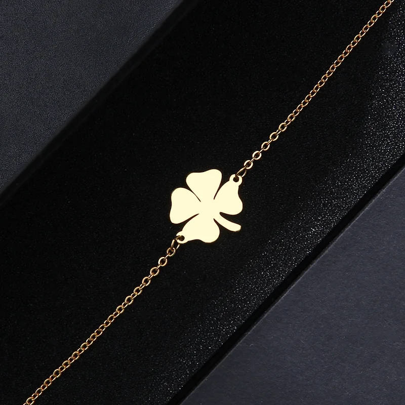 Retail Price R850 - Clover Bracelet 316L Stainless Steel Jewelry