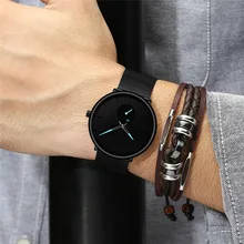 CRRJU Luxury Ultra Thin Stainless Steel Waterproof Sport Watch For Men