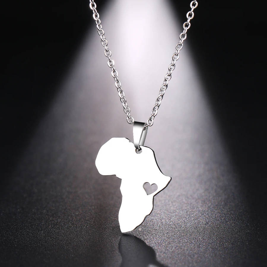 Retail Price R 899 / Genuine Stainless Steel Necklace For Women Silver Color