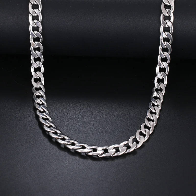 Retail Price R 1299 / Genuine Stainless Steel Necklace For Man Women SILVER Color
