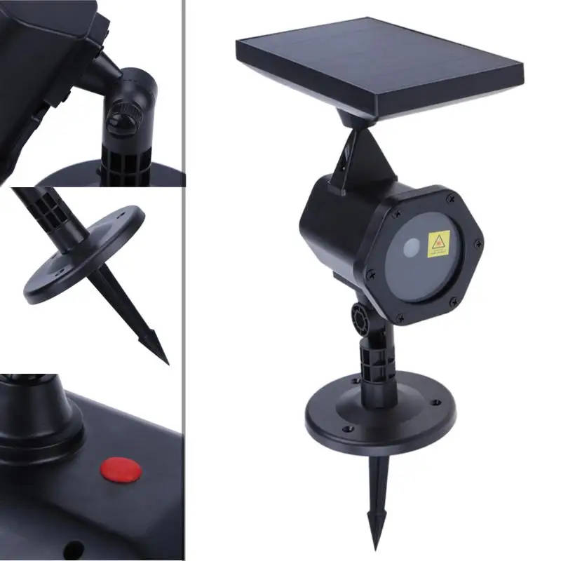 Outdoor Solar Lawn Light Sky Laser Garden Decoration Waterproof IP65 Spotlight