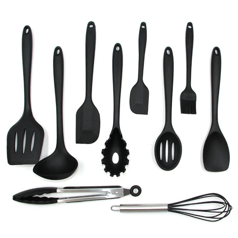 11 Pcs Silicone Kitchen Utensils Set