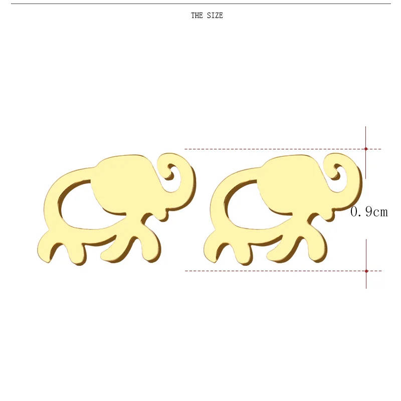 Retail Price R550 Stainless Earring Elephant - DO NOT FADE