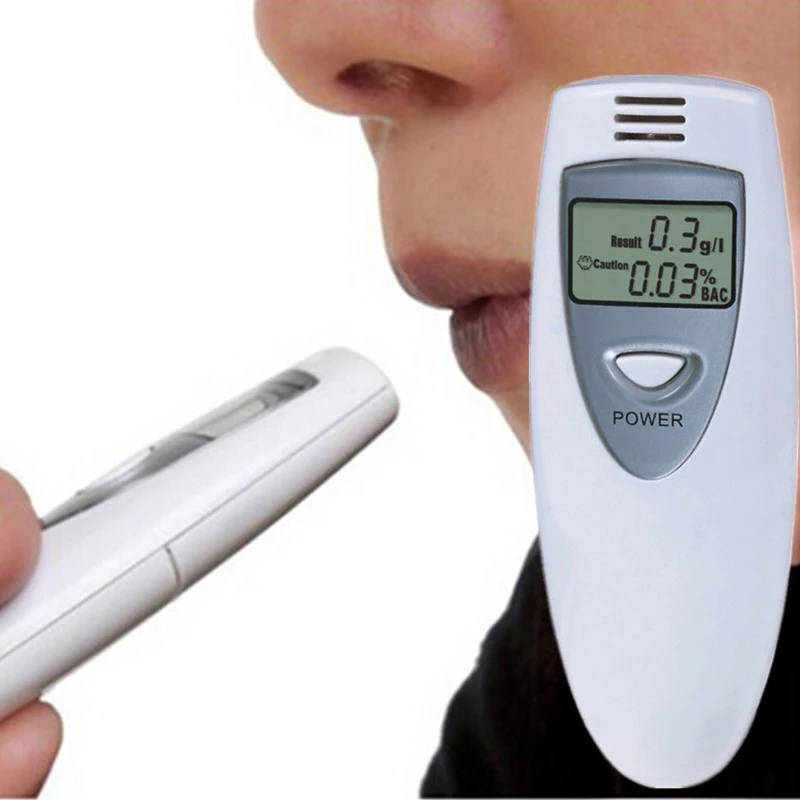 2016 Digital Breath Alcohol Tester Professional Breathalyzer LCD ...